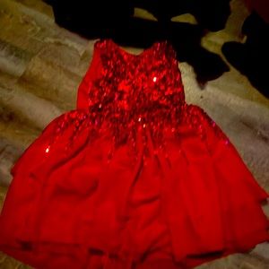 Christmas dress worn once for a Christmas event